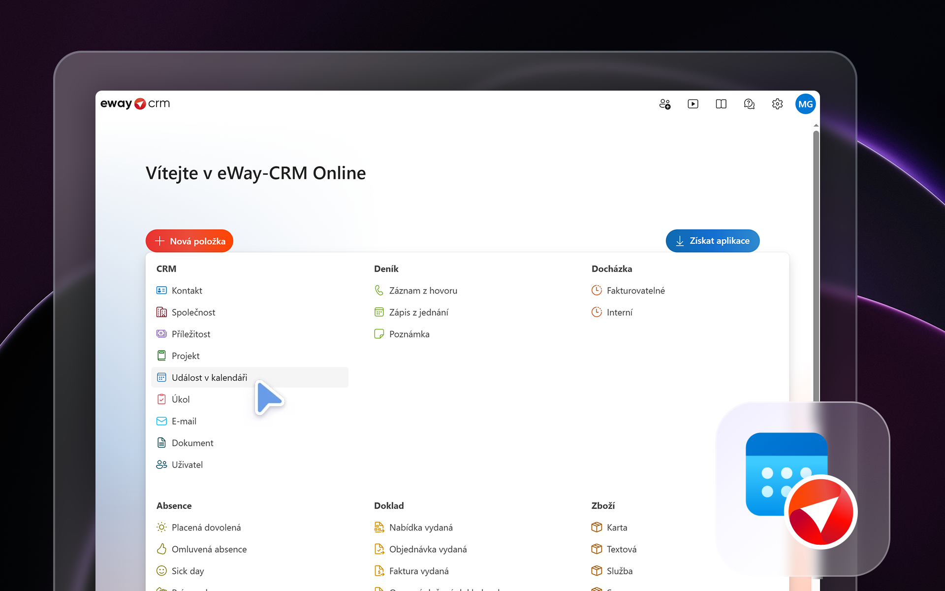 Integrace s kalendářem Microsoft 365