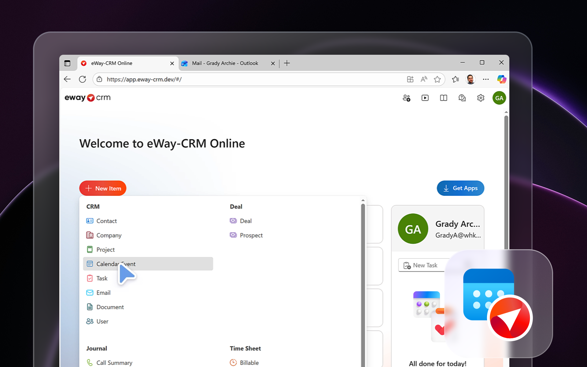 Integration with Microsoft 365 Calendar