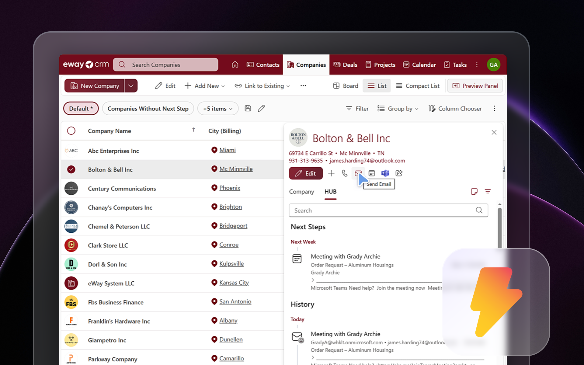 Quick Actions in the Preview Panel