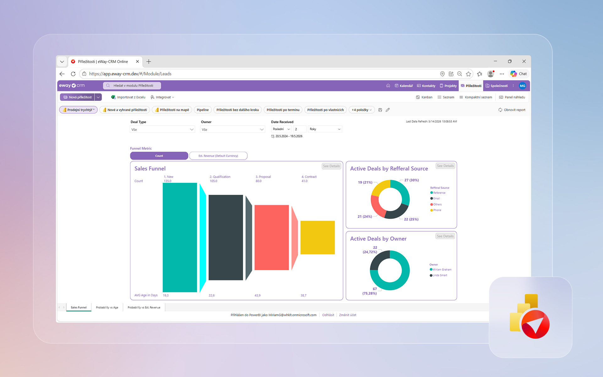 Power BI reporty