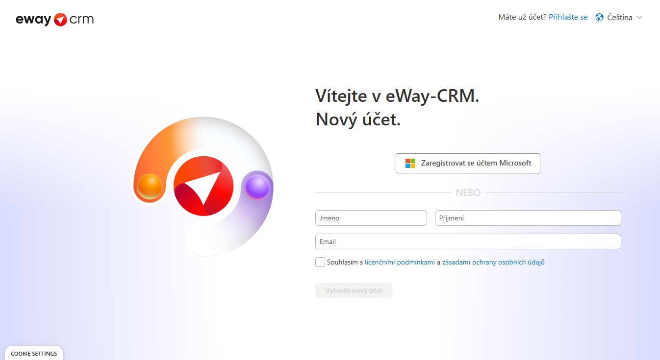 Registrace
