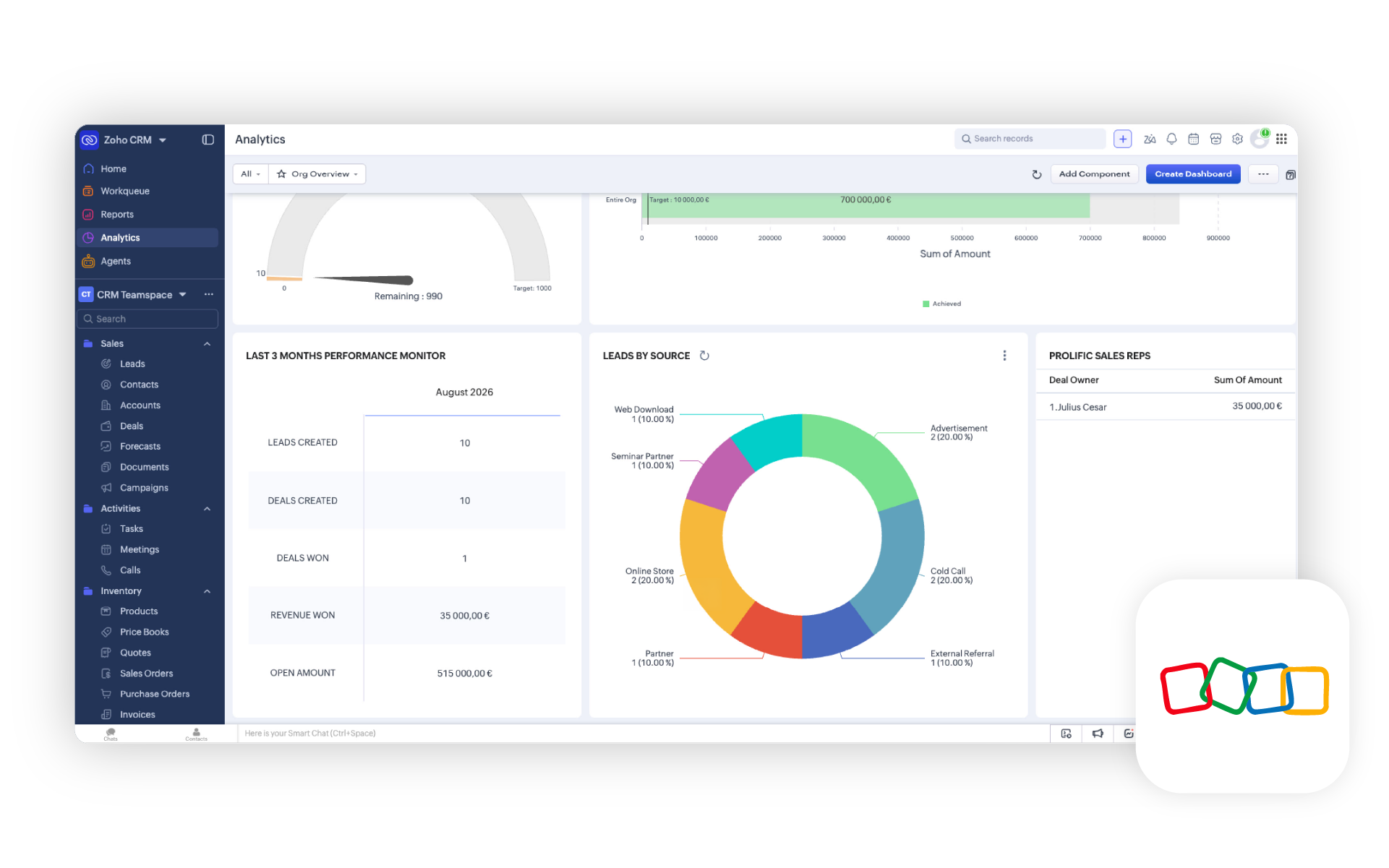 Zoho CRM