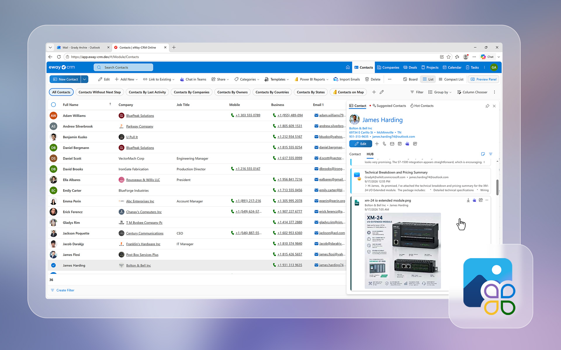 HUB Image Previews